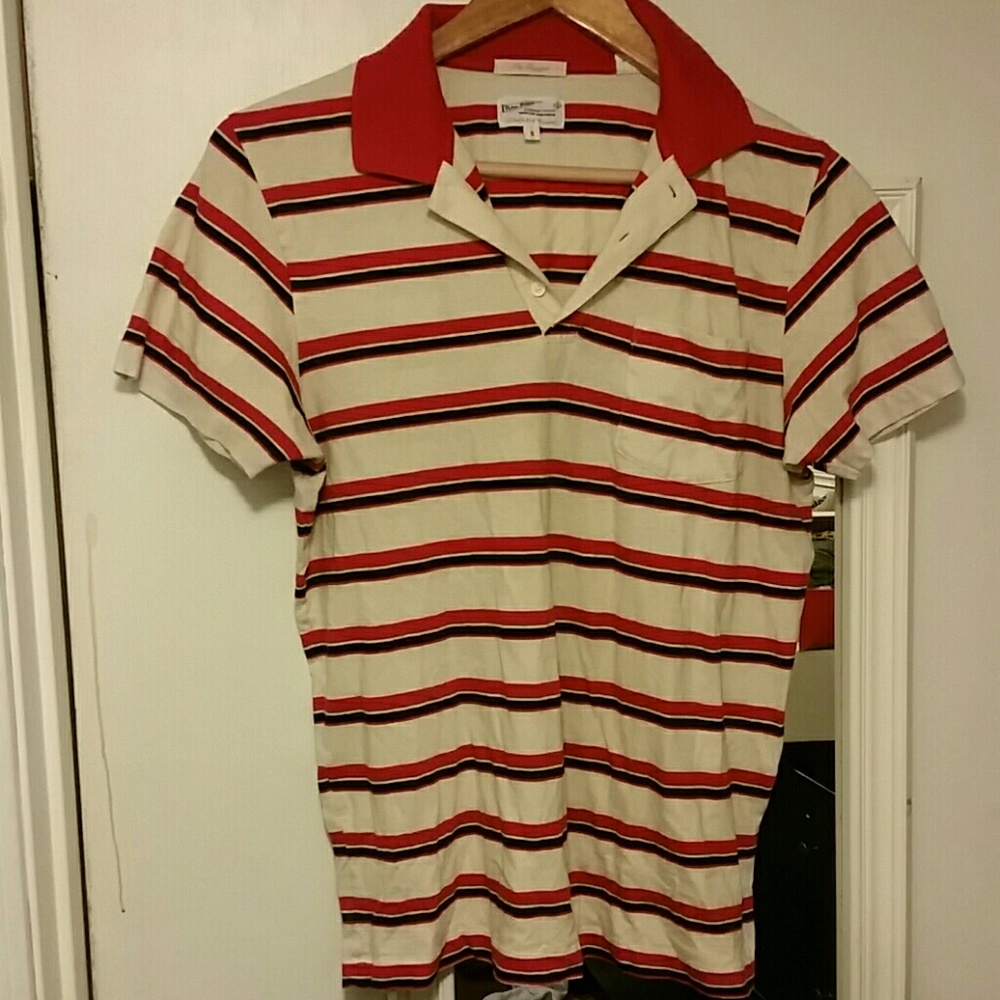 Vintage striped polo